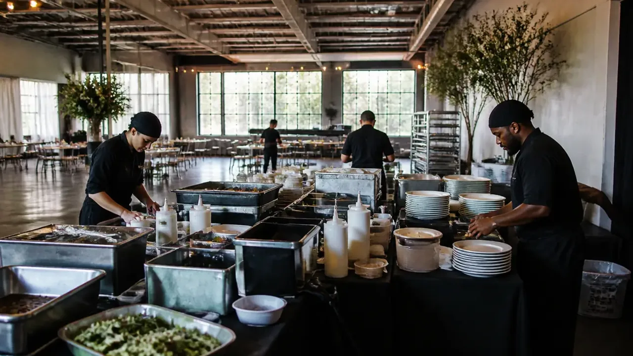 In house catering